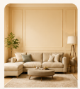 Warm Beige Living Room
